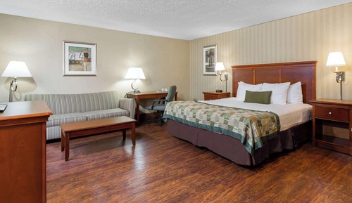 Habitación, 1 cama de matrimonio grande con sofá cama, fumadores