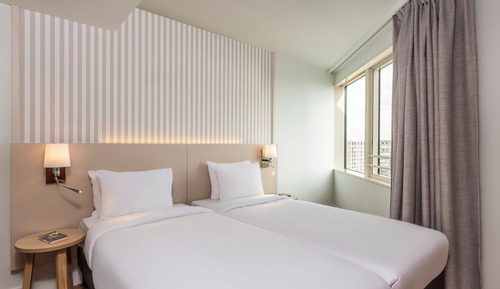 Estudio, 1 cama doble o 2 individuales