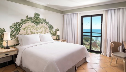Suite, 1 cama de matrimonio, no fumadores, vistas al mar (Balcony)