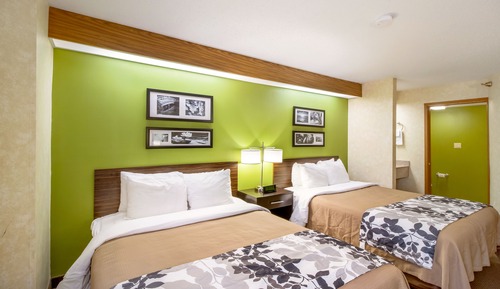 Habitación estándar, 2 camas de matrimonio, no fumadores