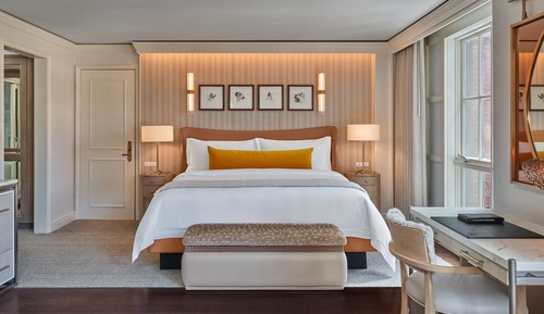 Suite junior, 1 cama de matrimonio grande con sofá cama