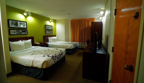 Habitación estándar doble, 2 camas dobles, no fumadores
