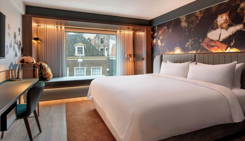 Habitación Deluxe, 1 cama de matrimonio grande, no fumadores, vistas a la ciudad
