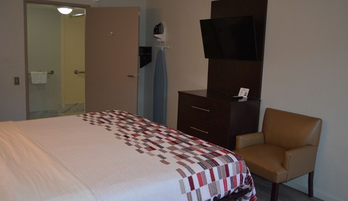 Habitación Business, 1 cama de matrimonio grande, accesible para personas con discapacidad