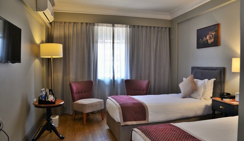 Habitación estándar, 2 camas individuales, vistas a la ciudad