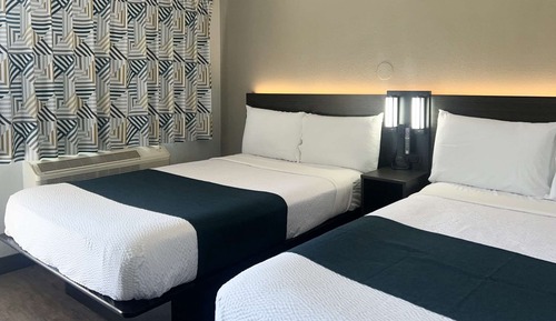 Habitación Deluxe, 2 camas dobles, no fumadores, frigorífico y microondas