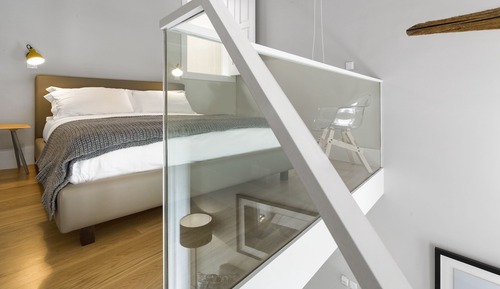Suite, balcón, vistas a la ciudad
