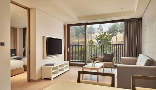 [Room Upgrade] Deluxe Twin to Suite Twin + Baekje Cultural Land pass for 2