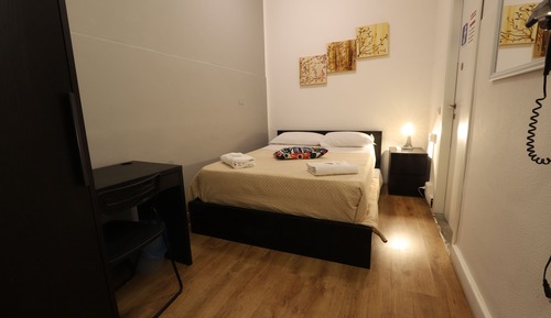 Habitación individual, 1 cama individual, baño compartido