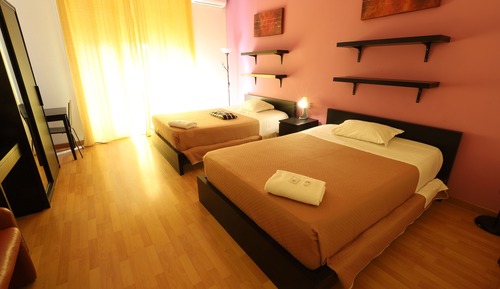 Habitación estándar doble, baño compartido