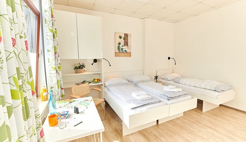 Habitación triple, baño privado