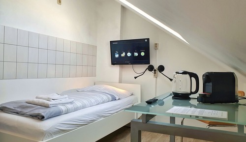 Suite estudio familiar, cocina básica