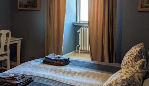 Habitación tradicional doble, 1 cama doble, baño privado