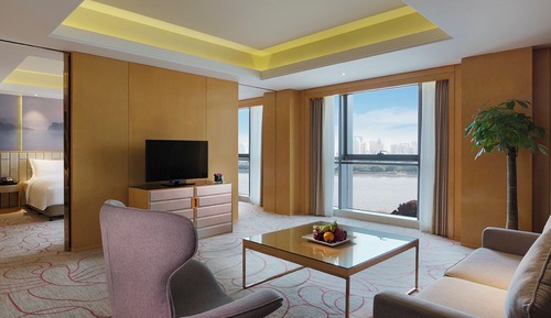 Suite ejecutiva, 1 cama de matrimonio grande, vistas al río, planta ejecutiva