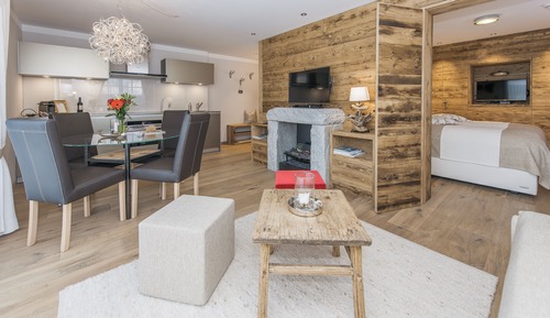 Suite Deluxe, 1 habitación, cocina, vistas al jardín