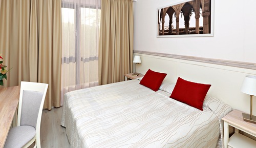 Habitación estándar con 1 cama doble o 2 individuales