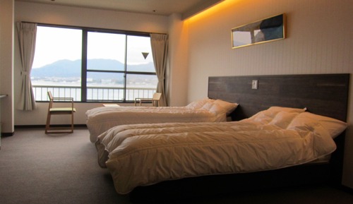 Habitación Deluxe con 2 camas individuales, no fumadores, vistas al mar
