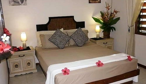 Villa familiar, 2 habitaciones, cocina, vistas a la laguna