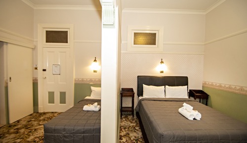 Habitación estándar, no fumadores, balcón (Twin Room)