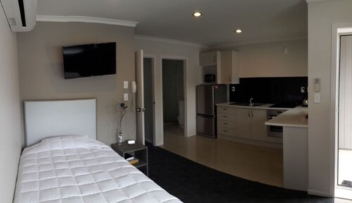 Habitación estándar, cocina (Spacious 1-Bedroom Unit)