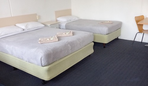 Habitación estándar con 2 camas individuales, varias camas (Twin Motel Room)