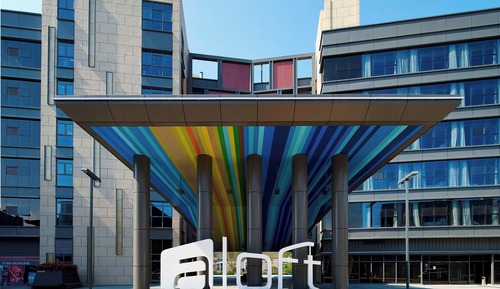 aloft, Habitación, 1 cama de matrimonio grande, vistas a la ciudad