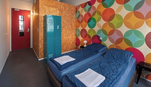 Habitación básica doble, baño privado