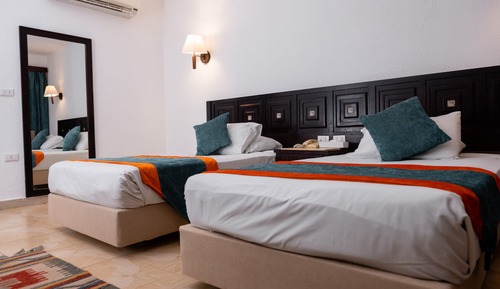 Habitación estándar, 2 camas individuales, vistas al jardín