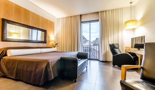 Habitación doble, bañera de hidromasaje (king sized-bed)