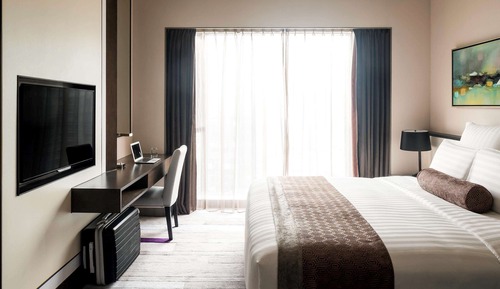 Suite superior, 1 cama de matrimonio grande, Acceso al salón del club