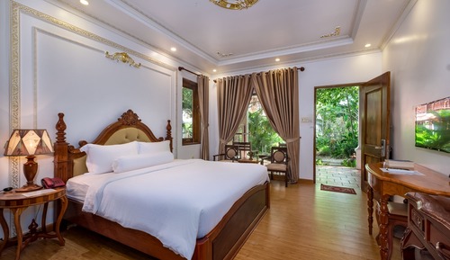 Habitación Deluxe, vistas al jardín (20 Meters From The Beach)