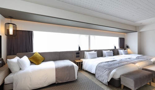 Habitación cuádruple Deluxe, no fumadores