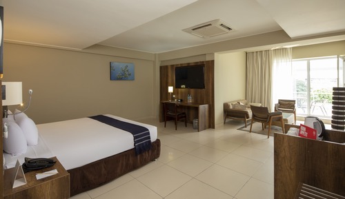 Suite junior, 1 cama de matrimonio grande, terraza