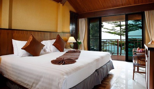Habitación Deluxe, balcón (Deluxe Pavilion Room)