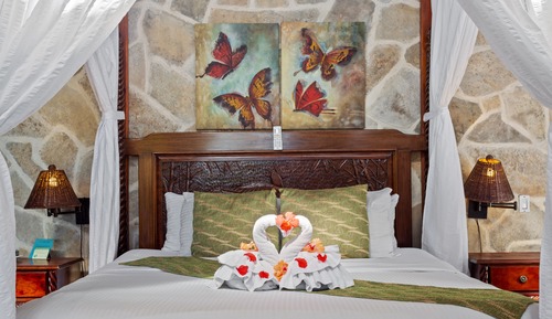 Casa de lujo en un árbol, 1 cama de matrimonio grande, vistas al valle