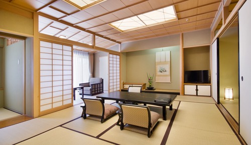 Habitación tradicional, no fumadores (12 tatami + 5 tatami)