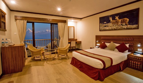 Habitación Deluxe con 1 cama doble o 2 individuales, vistas parciales al lago