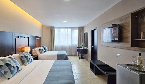 Double Twin Room, City View