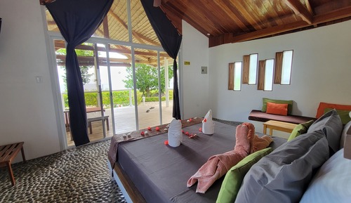 Villa de lujo, 1 cama de matrimonio, vistas al mar (Prestige)