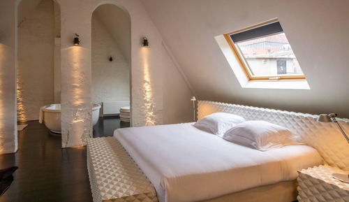Suite de lujo, sauna