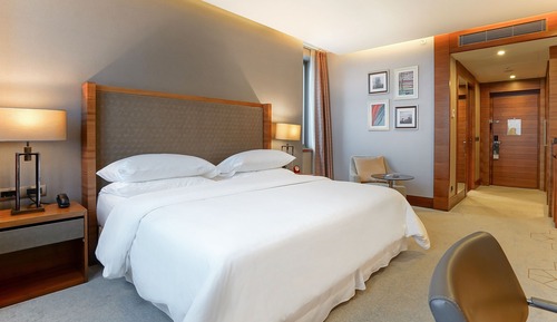 Habitación junior, 1 cama de matrimonio grande, vistas al puerto