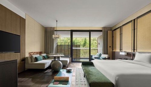 Habitación, 1 cama de matrimonio grande, vistas a la colina (Banyan Wellbeing)