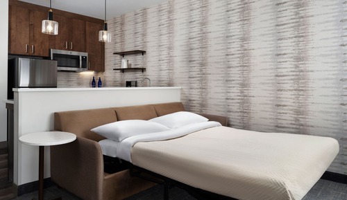 Suite estudio, varias camas