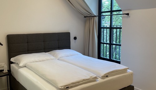 Habitación estándar doble, baño privado