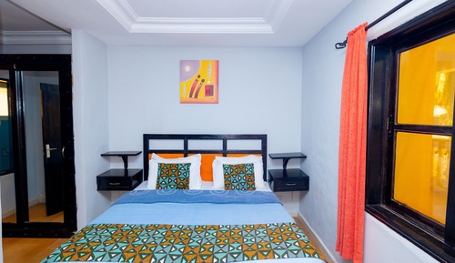 Habitación Deluxe doble, 1 habitación, balcón, vistas al jardín