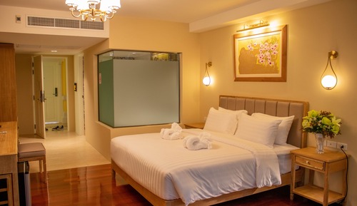 Habitación Deluxe doble, bañera