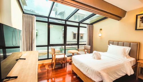 Habitación triple Deluxe, accesible para personas con discapacidad