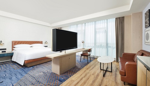 Habitación Premium, 1 cama de matrimonio grande, vistas a la ciudad