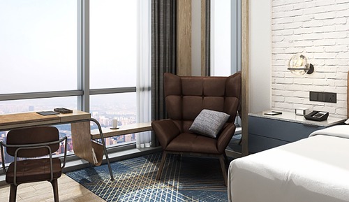 Habitación estándar, 2 camas individuales, vistas a la ciudad