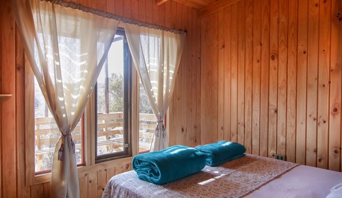 Cabaña Deluxe, 2 habitaciones, no fumadores, vistas al jardín